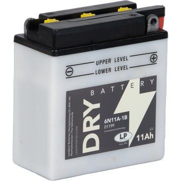 LANDPORT akumulátor 6N11A-1B (MD 6N11A-1B) 6V 11AH (CCA 80) 122X62X131 obsluhovaný - elektrolyt zvlášť (6) UE2019/1148 (LANDPORT akumulátor 6N11A-1B)